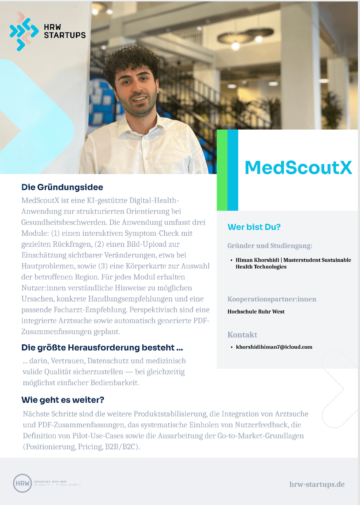 HRWIncubate Startup- und Innovationsprogramm